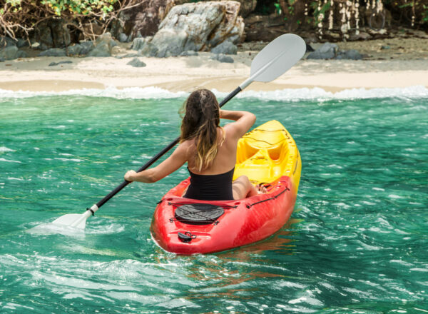 Kayak transparent