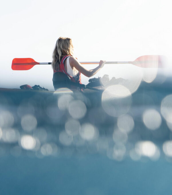 Kayak transparent